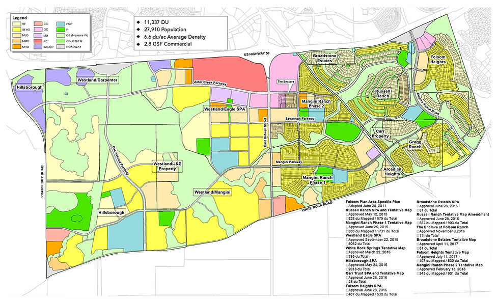 New Homes For In Folsom Ranch